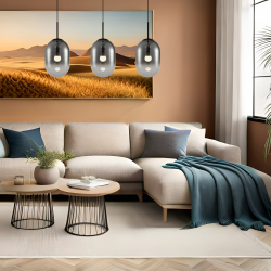 ALIAS BLACK hanging lamp 3xE14 ALIAS BLACK hanging lamp 3xE14