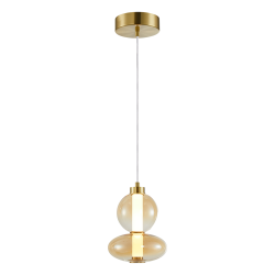 Hängelampe DAPHNE AMBER 12W