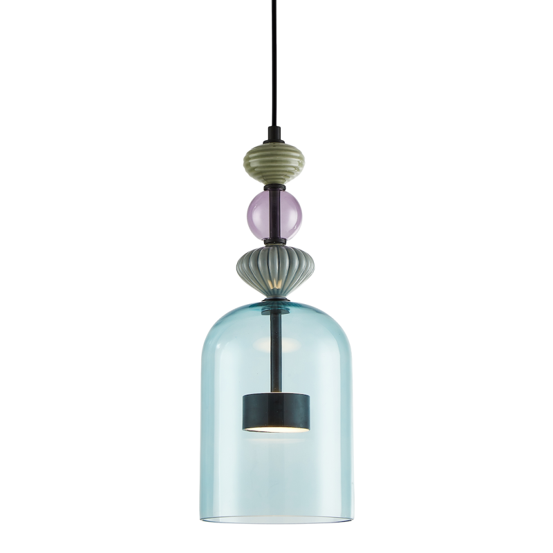 Arte 12W LED Pendant Lamp, 16cm diameter, black Arte 12W LED Pendant Lamp, 16cm diameter, black