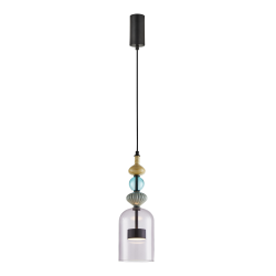 Lámpara colgante Arte 12W LED diámetro 13cm negro Lámpara colgante Arte 12W LED diámetro 13cm negro