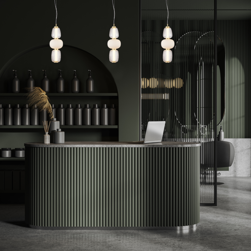 CARO GOLD 28W LED pendant lamp CARO GOLD 28W LED pendant lamp