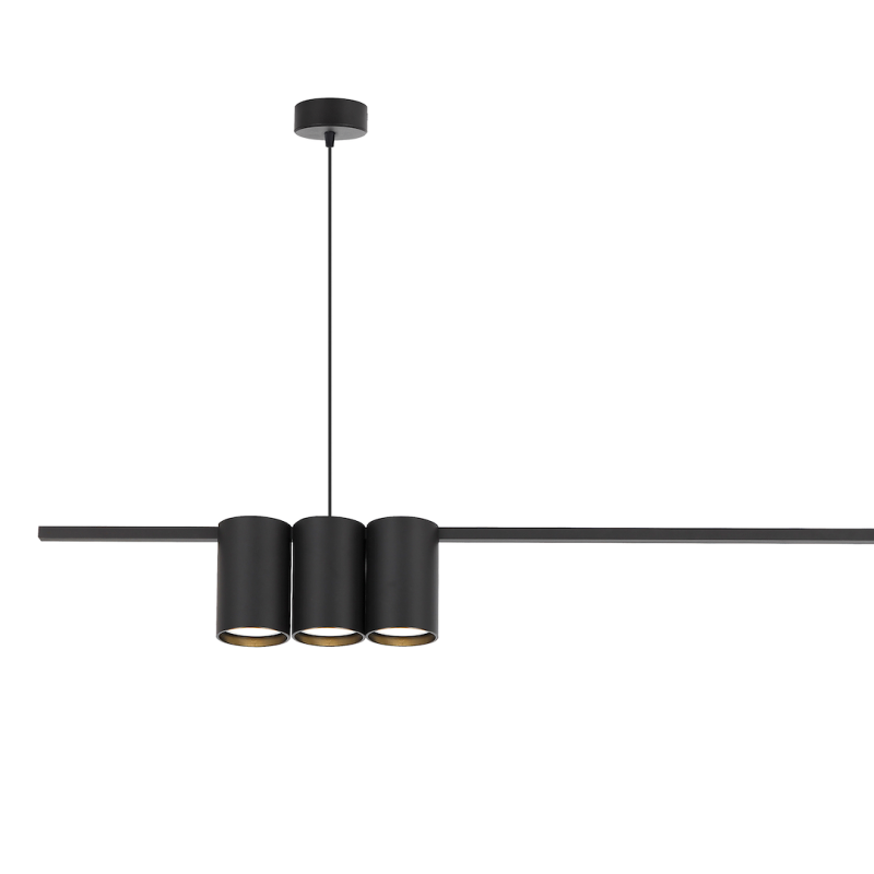 GENESIS BLACK Pendant Lamp (Rail) 5xGU10 GENESIS BLACK Pendant Lamp (Rail) 5xGU10