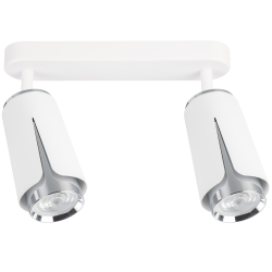 Flower Chrome Spot 2xGU10 White Flower Chrome Spot 2xGU10 White