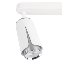 Flower Chrome Spot 3xGU10 White Flower Chrome Spot 3xGU10 White