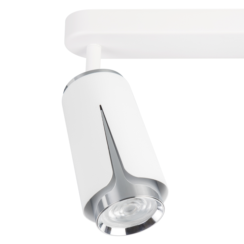 Flower Chrome Spot 3xGU10 White Flower Chrome Spot 3xGU10 White