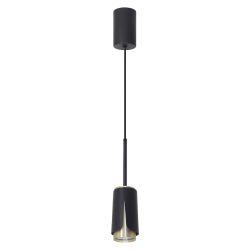 FLOWER BLACK GOLD LAMPA WISZĄCA 1xGU10 FLOWER BLACK GOLD LAMPA WISZĄCA 1xGU10