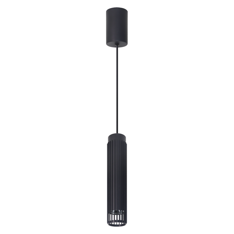 LÁMPARA COLGANTE VERTICAL BLACK 1xGU10