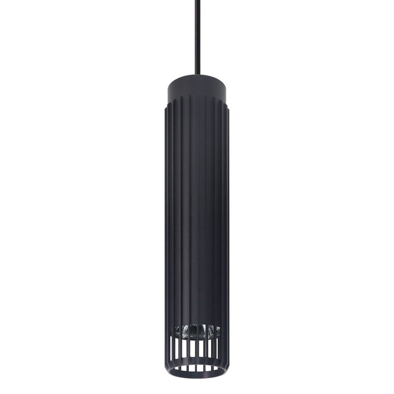 VERTICAL BLACK PENDANT LAMP 1xGU10 VERTICAL BLACK PENDANT LAMP 1xGU10