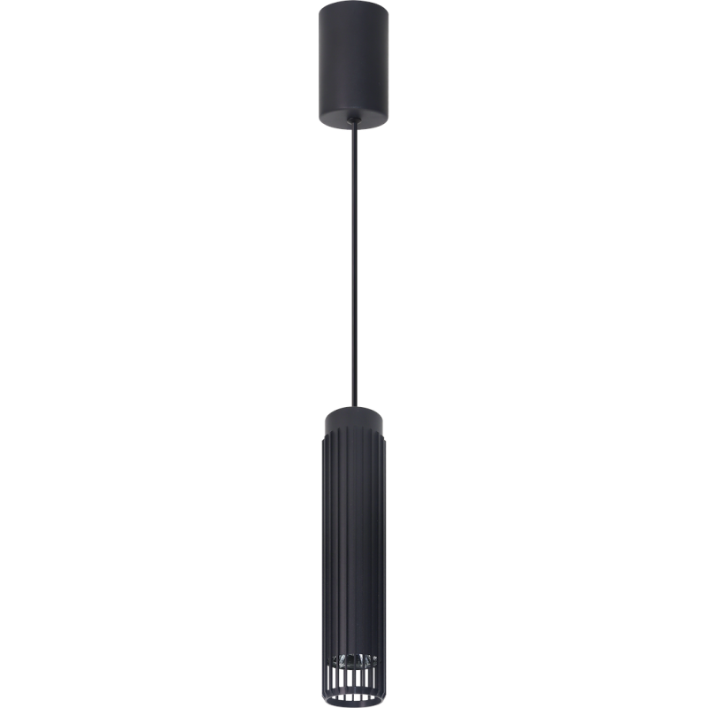 VERTICAL BLACK PENDANT LAMP 1xGU10 VERTICAL BLACK PENDANT LAMP 1xGU10