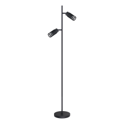 VERTICAL BLACK FLOOR LAMP 1xGU10