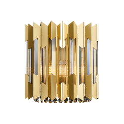 RITZ GOLD Wall Sconce 2xE14
