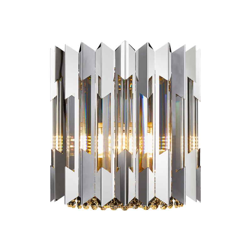 RITZ CHROME Wall Lamp 2xE14
