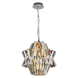 Żyrandol CROWN CHROME 4xE14 Żyrandol CROWN CHROME 4xE14