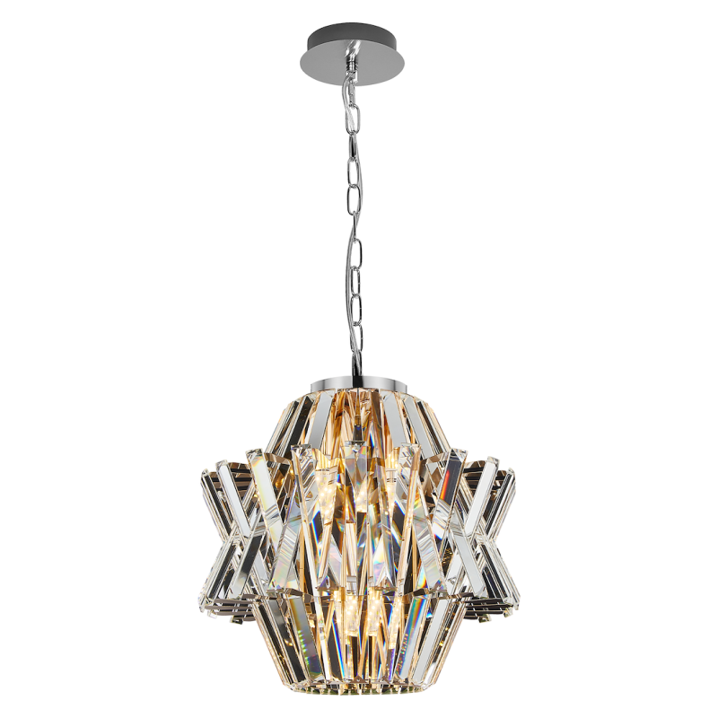Люстра CROWN CHROME 4xE14 Люстра CROWN CHROME 4xE14