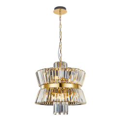 AURELIA GOLD Chandelier 12xE14