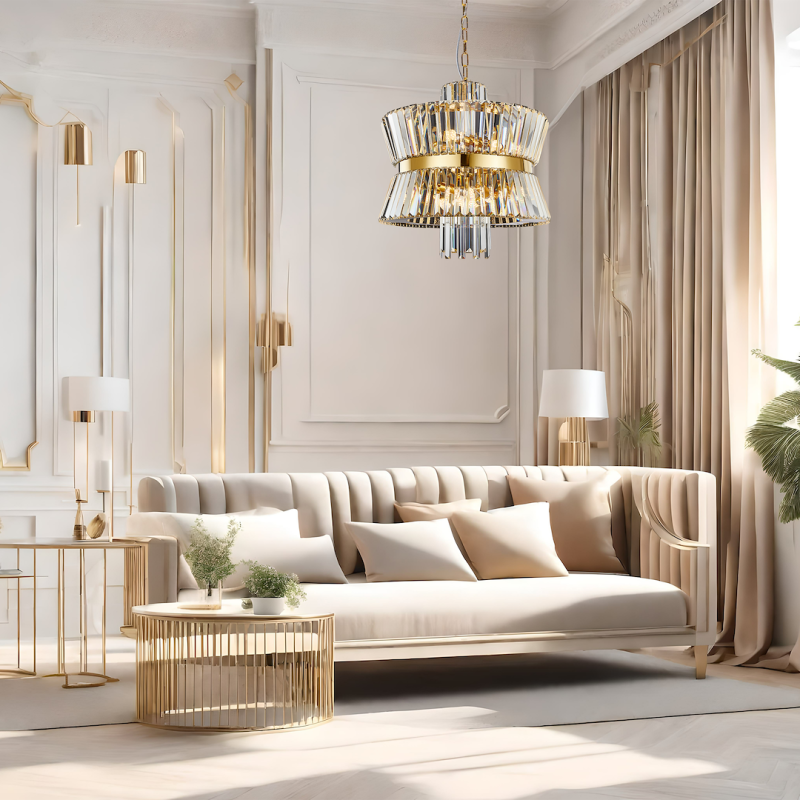 Люстра AURELIA GOLD 12xE14 Люстра AURELIA GOLD 12xE14