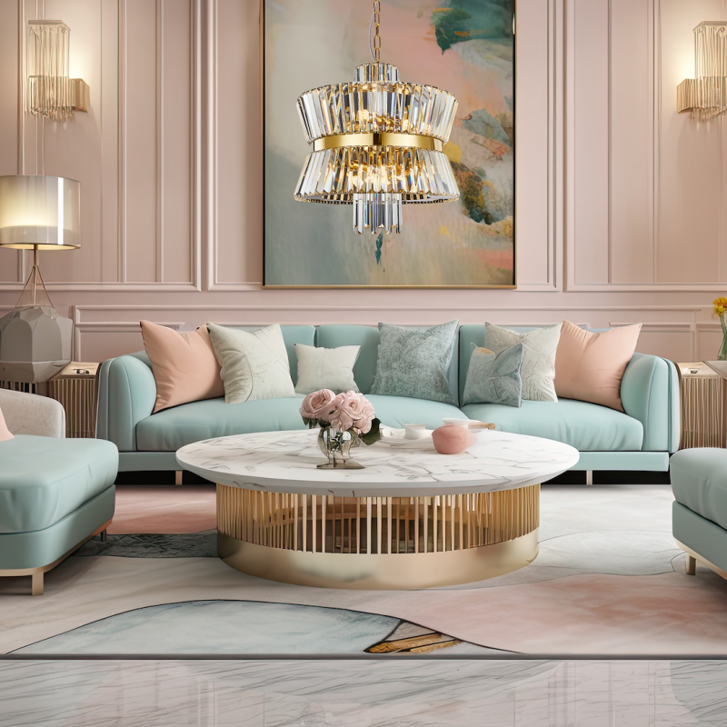 Люстра AURELIA GOLD 12xE14 Люстра AURELIA GOLD 12xE14