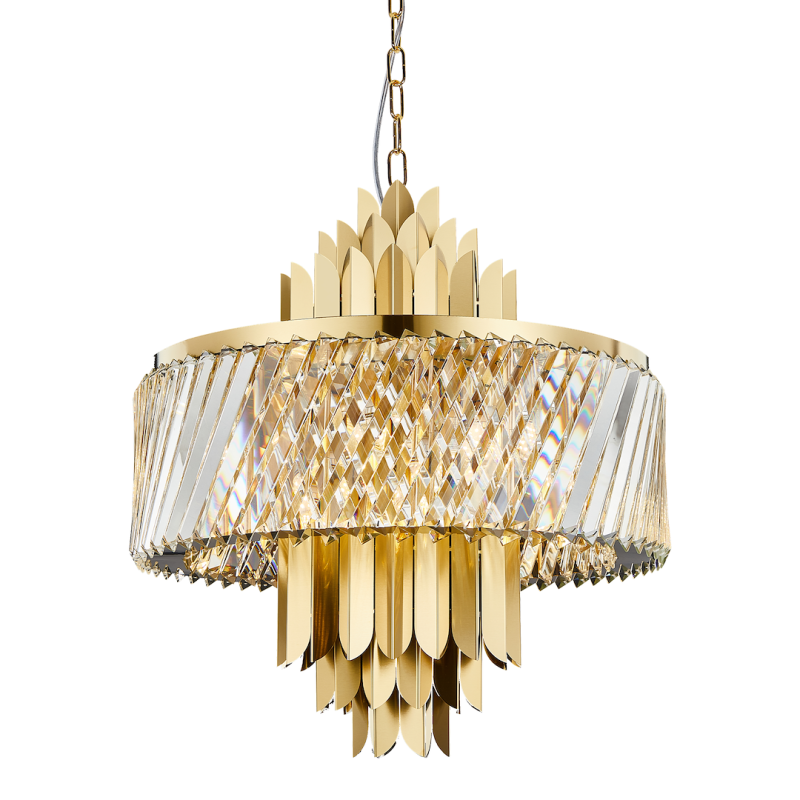 Chandelier MARGOT GOLD 9xE14 Chandelier MARGOT GOLD 9xE14