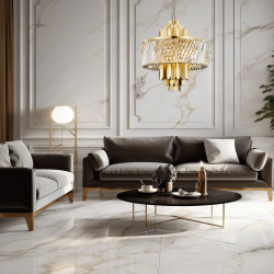 Chandelier MARGOT GOLD 9xE14 Chandelier MARGOT GOLD 9xE14