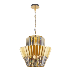 Lámpara de techo DONNA GOLD 9xE14