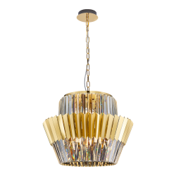 Lámpara de araña DONNA GOLD 12xE14