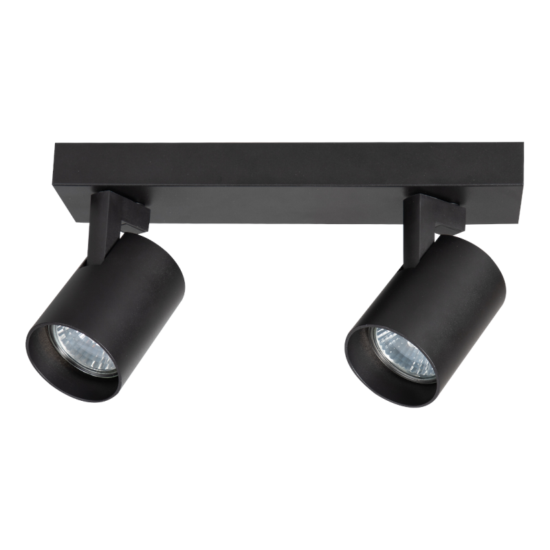 Volf Spot Black Fixture 2xGU10 Volf Spot Black Fixture 2xGU10