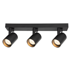 Volf Spot Black Fixture 3xGU10 Volf Spot Black Fixture 3xGU10