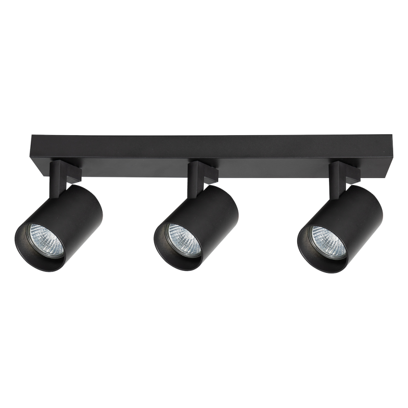 Volf Spot Black Fixture 3xGU10 Volf Spot Black Fixture 3xGU10