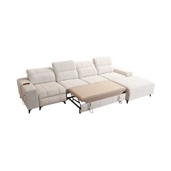 Ecksofa Ballagio XII Mix mit Schlaffunktion und Relax - Flechtnetz, Spring 1110