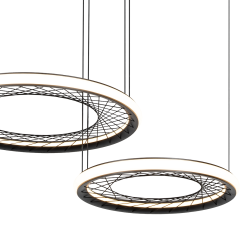 Pendant lamp NEST 77W LED 61+41cm Pendant lamp NEST 77W LED 61+41cm