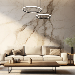 Pendant lamp NEST 77W LED 61+41cm Pendant lamp NEST 77W LED 61+41cm