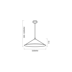 Fuji Hanging Lamp Ø50cm 1xE27 Fuji Hanging Lamp Ø50cm 1xE27