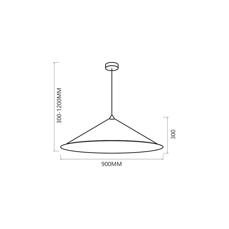 Fuji Hanging Lamp Ø90cm 1xE27 Fuji Hanging Lamp Ø90cm 1xE27