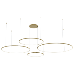 Hängeleuchte Saturno Gold 120W LED