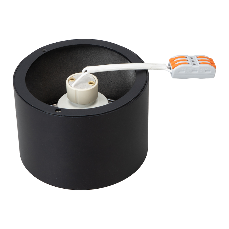 Redondo Surface Mounted Fixture Black 1xAR111 GU10 Redondo Surface Mounted Fixture Black 1xAR111 GU10