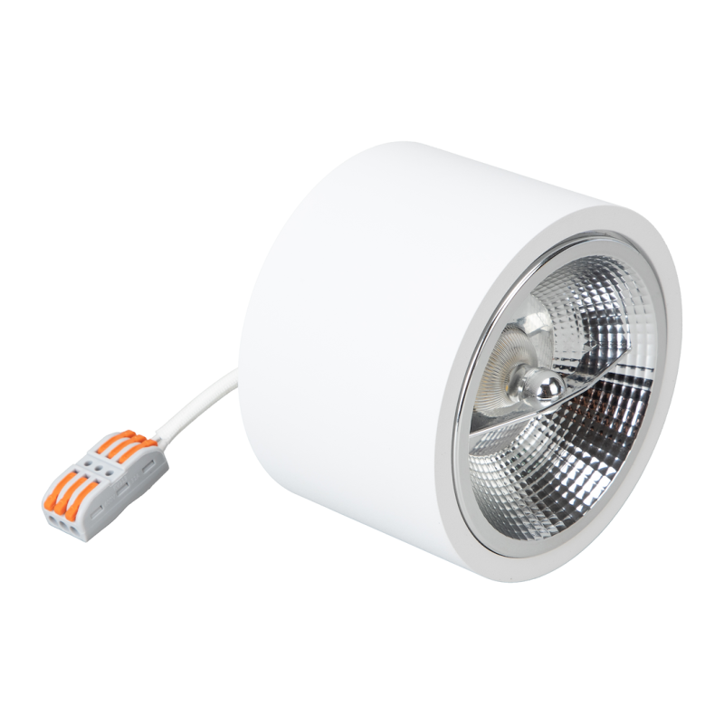 Surface-mounted fixture Redondo White 1xAR111 GU10 Surface-mounted fixture Redondo White 1xAR111 GU10