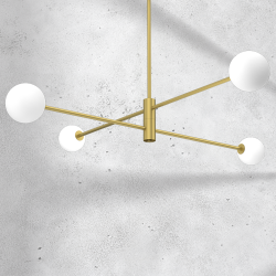 Ceiling lamp DORI GOLD 4xG9 Ceiling lamp DORI GOLD 4xG9