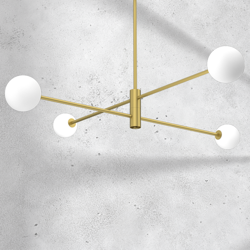 Ceiling lamp DORI GOLD 4xG9 Ceiling lamp DORI GOLD 4xG9