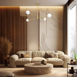 Ceiling lamp DORI GOLD 4xG9 Ceiling lamp DORI GOLD 4xG9