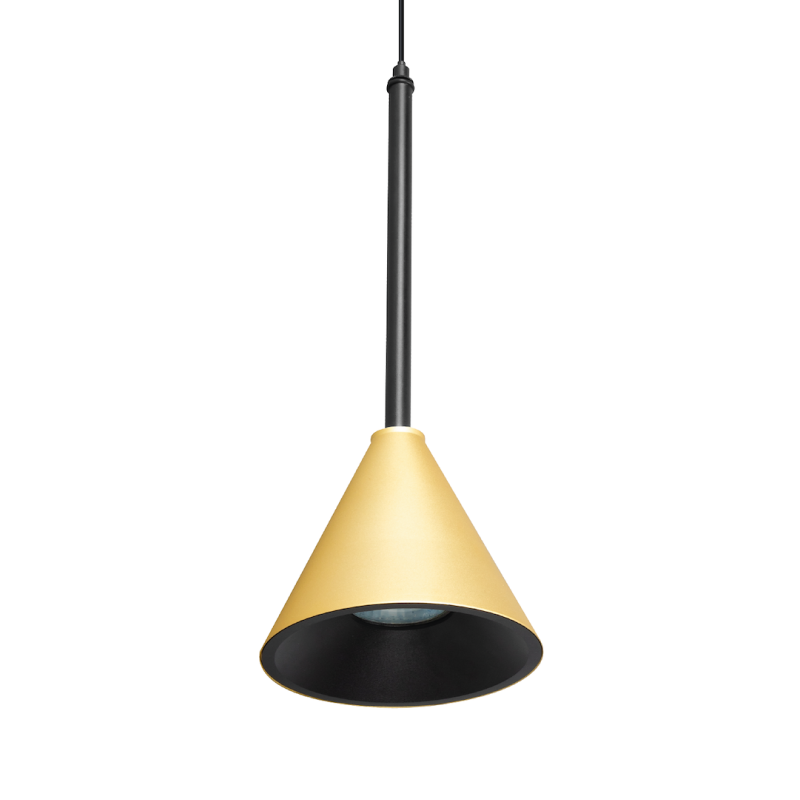 Hanging Lamp Cone Gold 1xGU10 Hanging Lamp Cone Gold 1xGU10