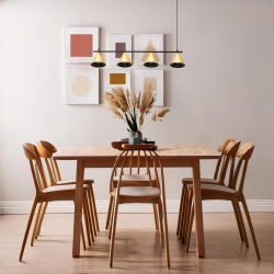 Cone Gold Pendant Lamp 4xGU10 Cone Gold Pendant Lamp 4xGU10