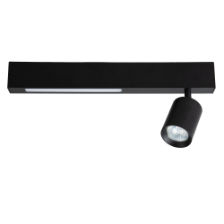 Deckenleuchte Magnet 9W+1xGU10 3000/4000K Schwarz