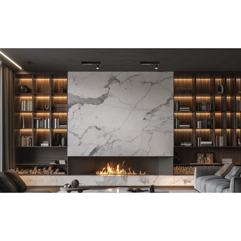 Ceiling Lamp Magnet 9W+1xGU10 3000/4000K Black Ceiling Lamp Magnet 9W+1xGU10 3000/4000K Black