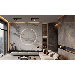 Ceiling Lamp Magnet 9W+2xGU10 3000/4000K Black Ceiling Lamp Magnet 9W+2xGU10 3000/4000K Black