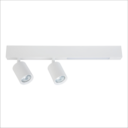 Deckenleuchte Magnet 9W+2xGU10 3000/4000K Weiß