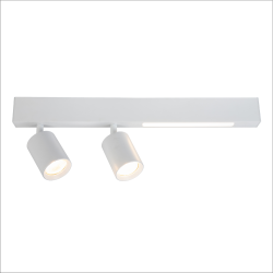 Deckenleuchte Magnet 9W+2xGU10 3000/4000K Weiß Deckenleuchte Magnet 9W+2xGU10 3000/4000K Weiß