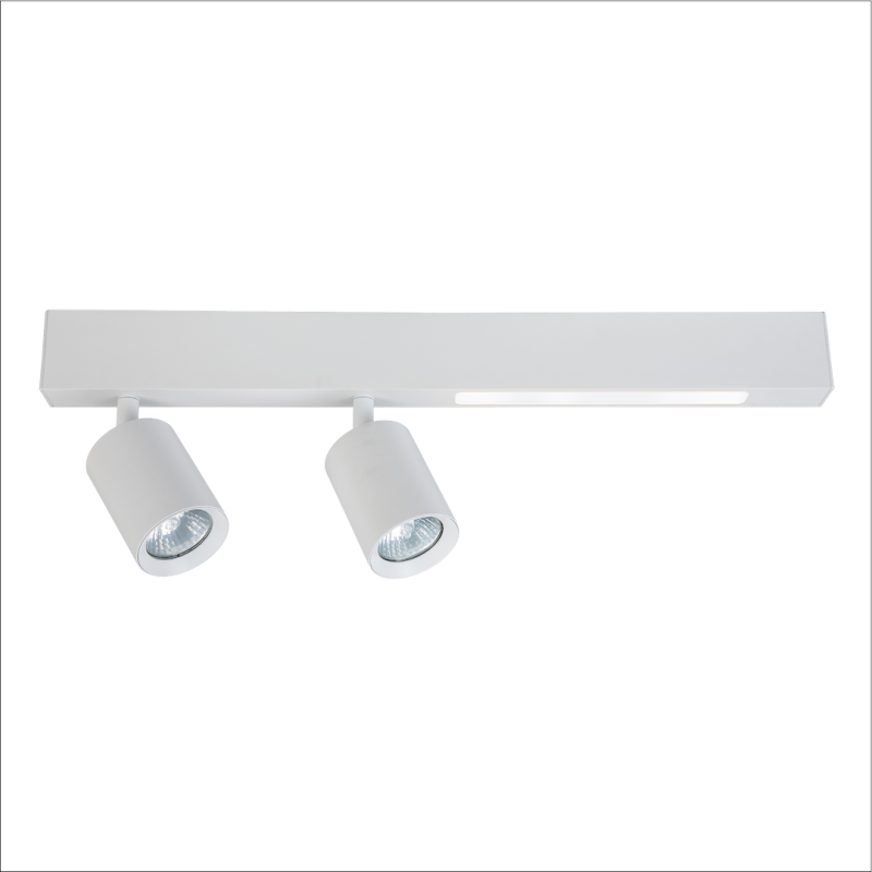 Deckenleuchte Magnet 9W+2xGU10 3000/4000K Weiß Deckenleuchte Magnet 9W+2xGU10 3000/4000K Weiß