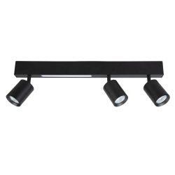 Magnet Deckenleuchte 9W+3xGU10 3000/4000K Schwarz