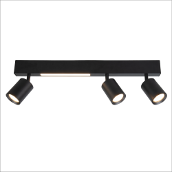 Magnet Deckenleuchte 9W+3xGU10 3000/4000K Schwarz Magnet Deckenleuchte 9W+3xGU10 3000/4000K Schwarz