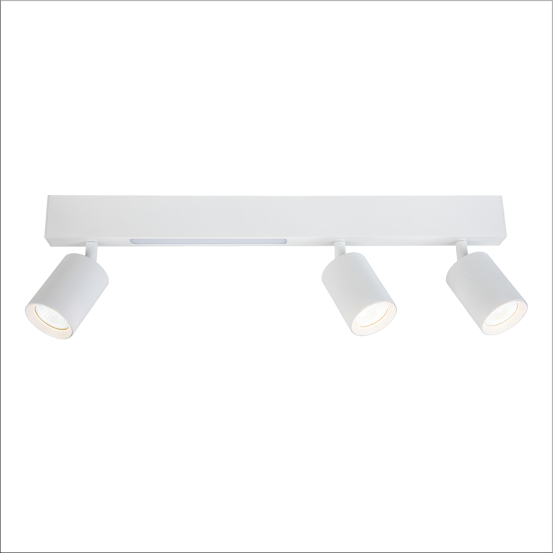 Deckenleuchte Magnet 9W+3xGU10 3000/4000K Weiß Deckenleuchte Magnet 9W+3xGU10 3000/4000K Weiß